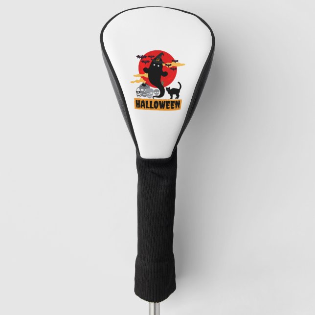 Halloween-Party Golf Headcover (Vorderseite)