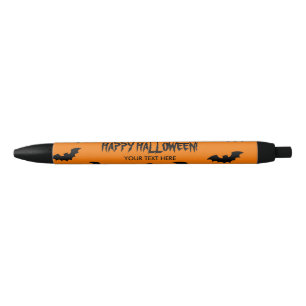 Halloween-Party Günstige Stifte mit schwarzen Fle Kugelschreiber