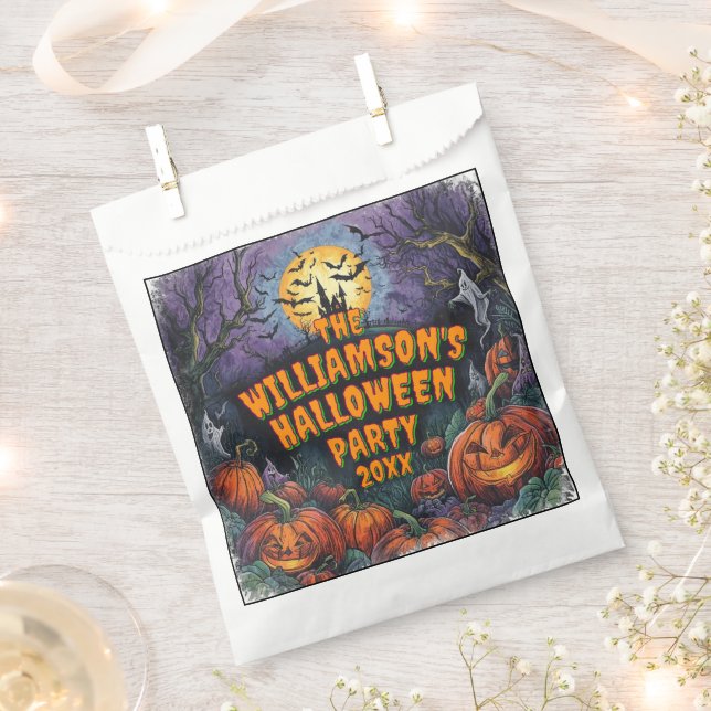 Halloween-Party Jahr hinzufügen Geschenktütchen (Ausgeschnitten)