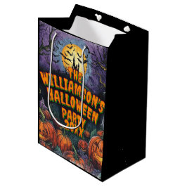 Halloween-Party Jahr hinzufügen Mittlere Geschenktüte