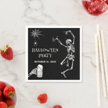 Halloween-Party Jump Skeleton