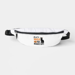 Halloween-Party-Katzenmutter-Kostüm Langarm-T-Shir Bauchtasche
