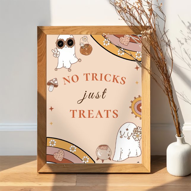 Halloween-Party kein Trick, nur Leckereien untersc Poster (Von Creator hochgeladen)