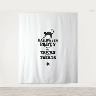 Halloween-Party keine Leckereien nur Tricks lustig Wandteppich