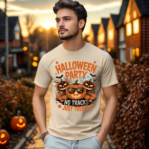 Halloween-Party keine Spuren, nur Leckereien Pumpk T-Shirt