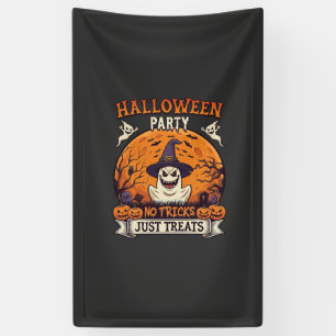 Halloween-Party Keine Tricks Nur Leckerlis Geist M Banner