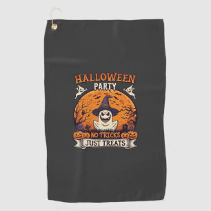 Halloween-Party Keine Tricks Nur Leckerlis Geist M Golfhandtuch