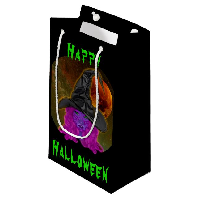 Halloween-Party Kleine Geschenktüte (Vorderseite Schrägansicht)