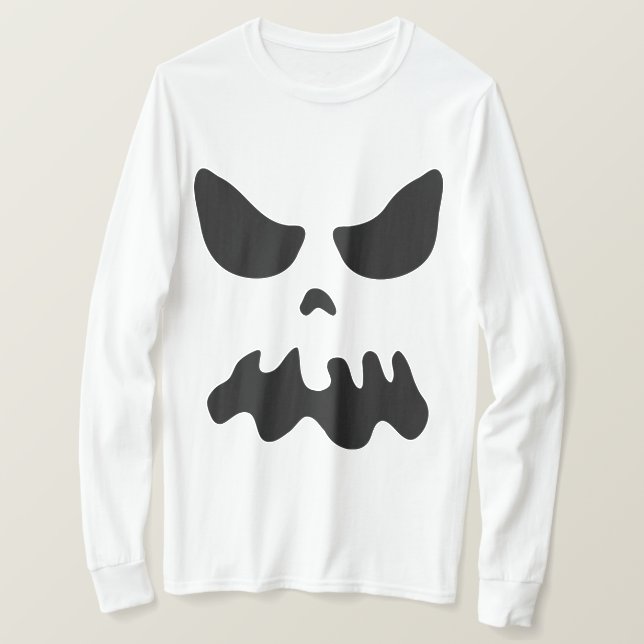 Halloween-Party-Kostüm-Shirt für beängstigendes Ge T-Shirt (Design vorne)