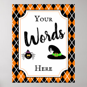 Halloween-Party kreiert die geile Hexe Poster