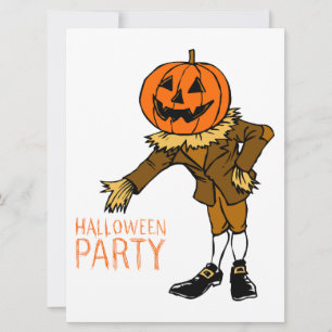 Halloween-Party Kürbis-Typ Clip Art, Halloween Karte