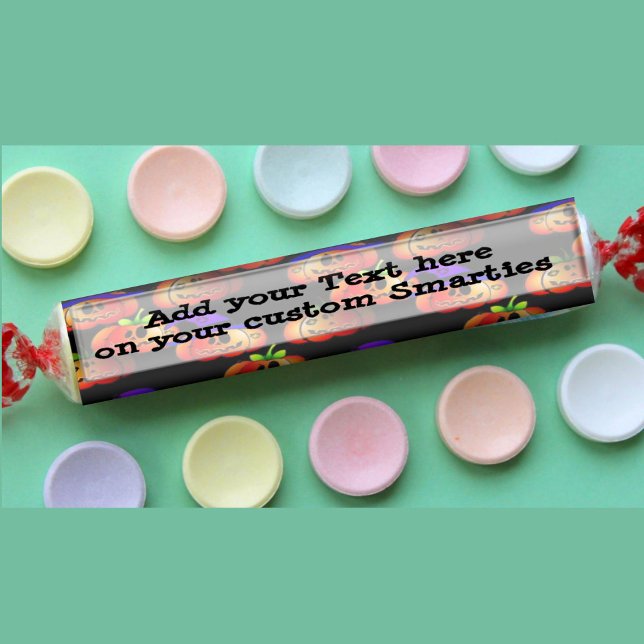 Halloween-Party liebt Smartie Candy Wrappers Etiketten (Halloween Party Favors  Smarties Candy Wrapper label)