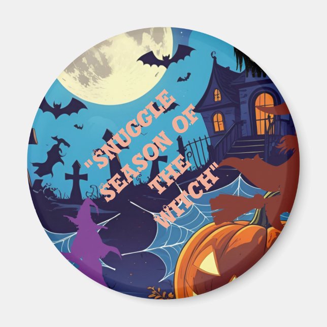 Halloween-Party Magnet (Vorne)