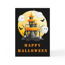 Halloween-Party mit Spuk Haus und Geistern