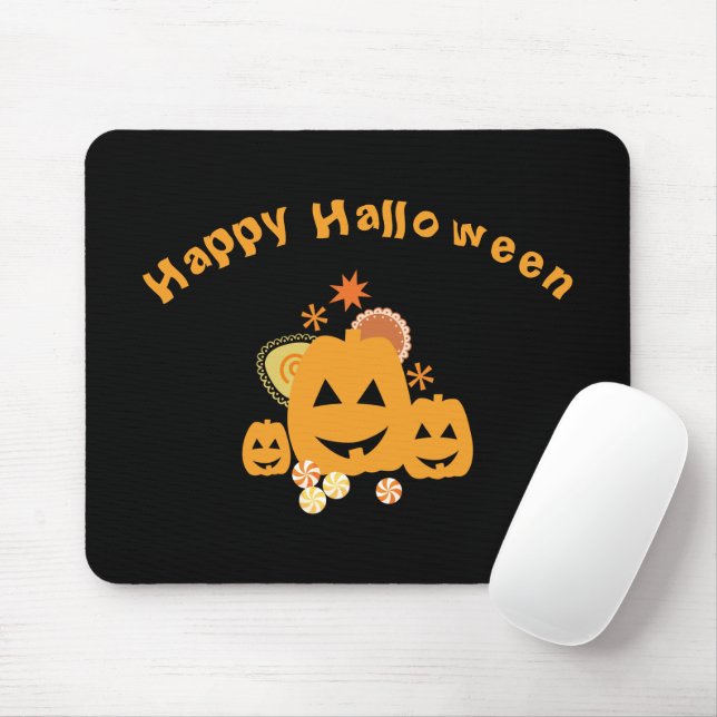Halloween-Party Mousepad (Mit Mouse)