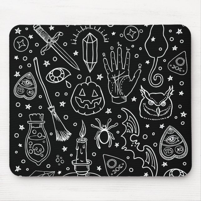 Halloween-Party Mousepad (Vorne)