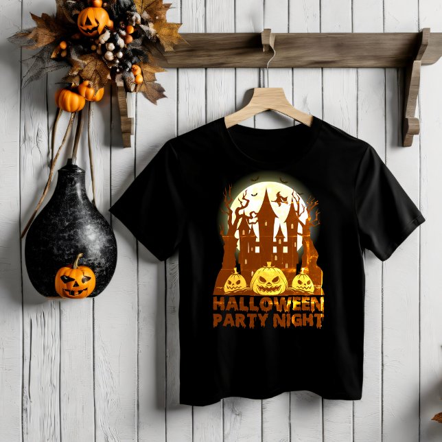 Halloween-Party Night T - Shirt (Von Creator hochgeladen)