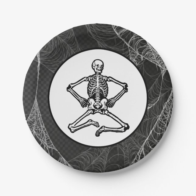 Halloween-Party-Papierplatte Pappteller (Vorderseite)