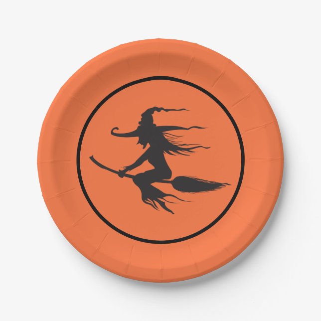 Halloween-Party-Papierplatte Pappteller (Vorderseite)