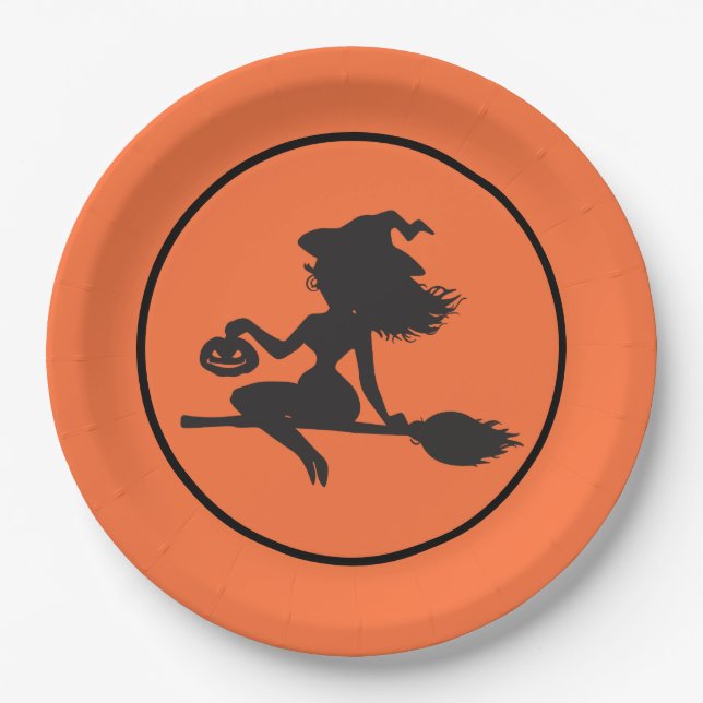 Halloween-Party-Papierplatte Pappteller (Vorderseite)