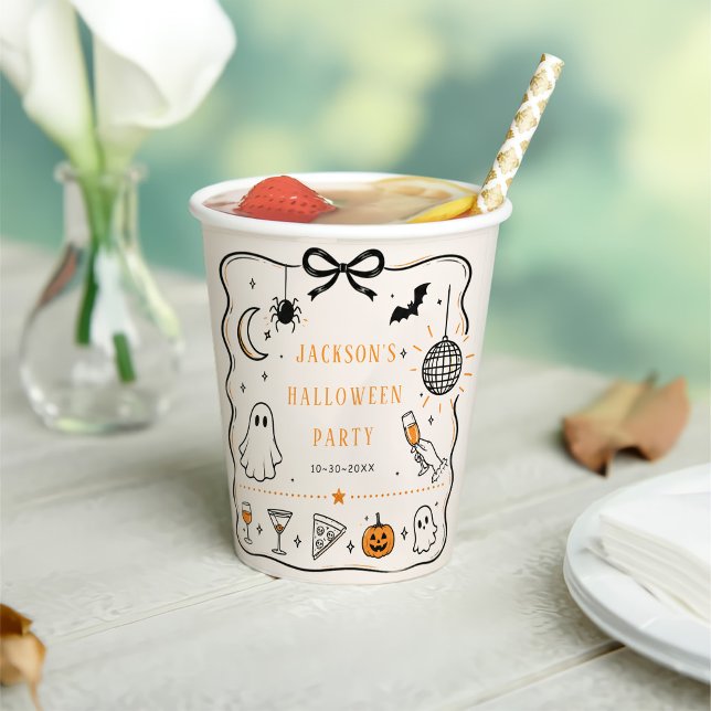 Halloween-Party Pappbecher (Von Creator hochgeladen)