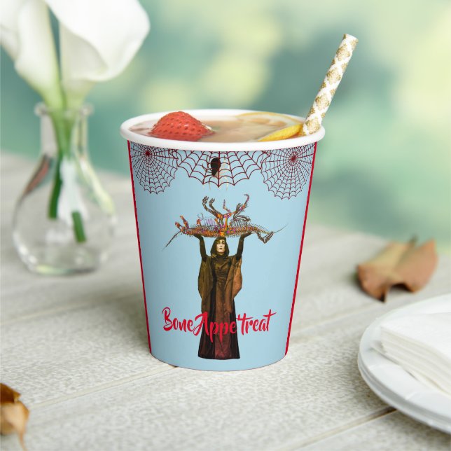 Halloween-Party Pappbecher (In Situ)