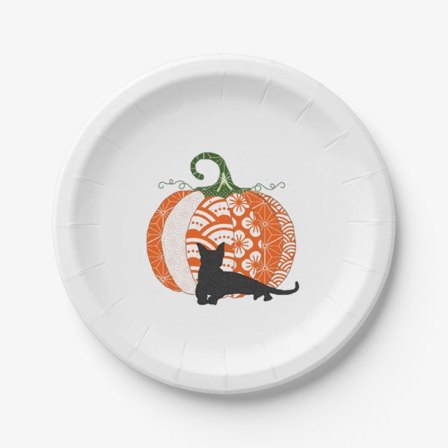 Halloween-Party Pappteller (Vorderseite)