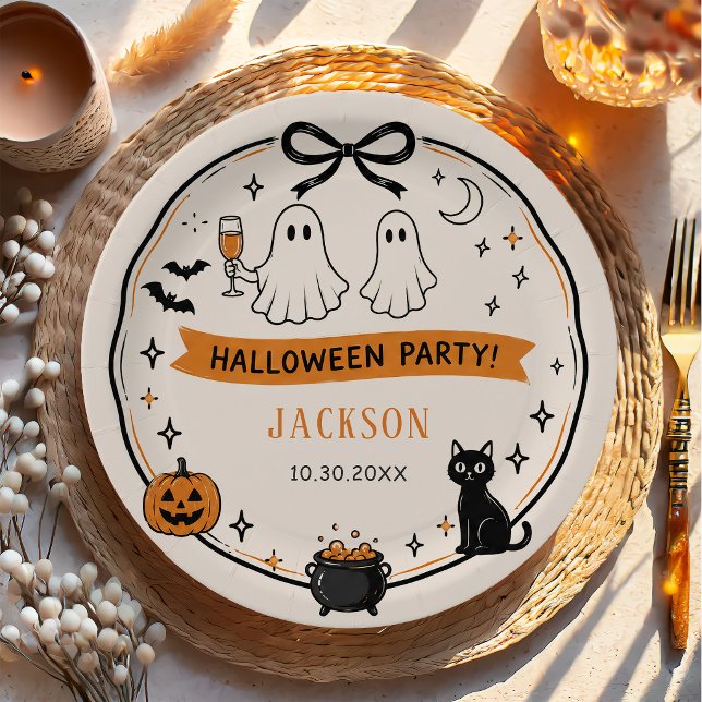 Halloween-Party Pappteller (Von Creator hochgeladen)