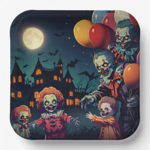Halloween-Party Pappteller