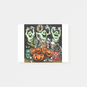 Halloween-Party Post-it Klebezettel