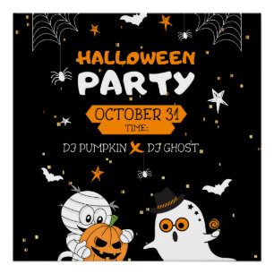 Halloween-Party  Poster