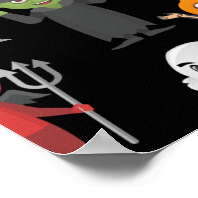 Halloween-Party Poster (Ecke)