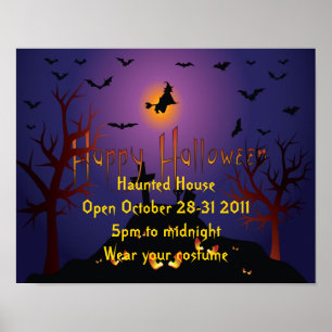 Halloween-Party Poster