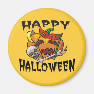 Halloween-Party Pumpkin Magnet