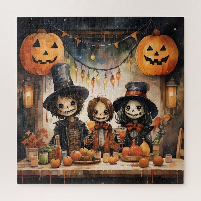 Halloween-Party-Rätsel (Vertikal)