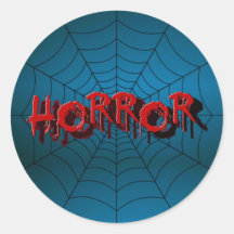 Halloween-Party Red Horror Spider Web Blue Beängst