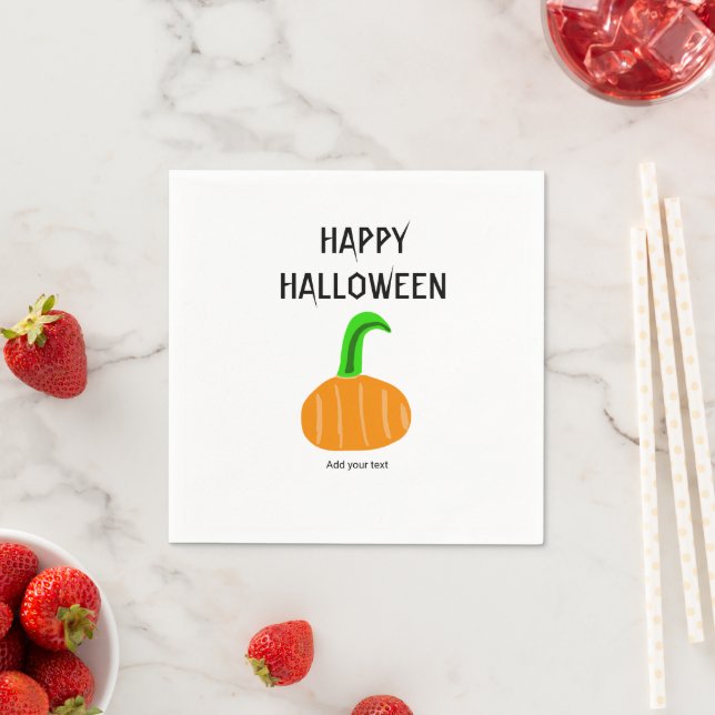 Halloween-Party-Servietten Serviette (Beispiel)