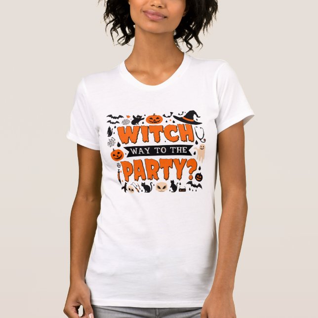 Halloween-Party Shirt für Männer und Frauen (Vorderseite)