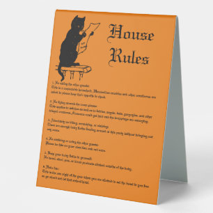Halloween-Party Sign Tischaufsteller