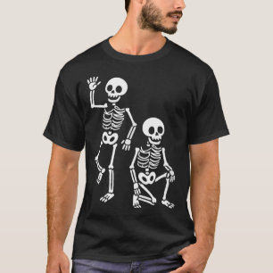 Halloween-Party Skelette Spooky T-Shirt
