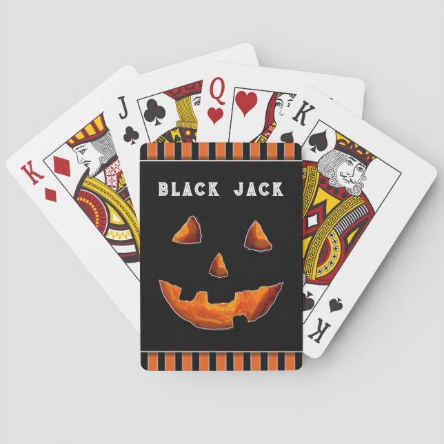 Halloween-Party Spielkarten (Rückseite)