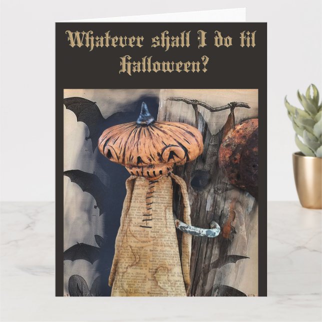Halloween Party Supplier Geschenkkarte JOL Karte (Kleine Pflanze)
