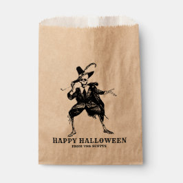 Halloween-Party Tancing Skeleton Gothic Vintag Geschenktütchen
