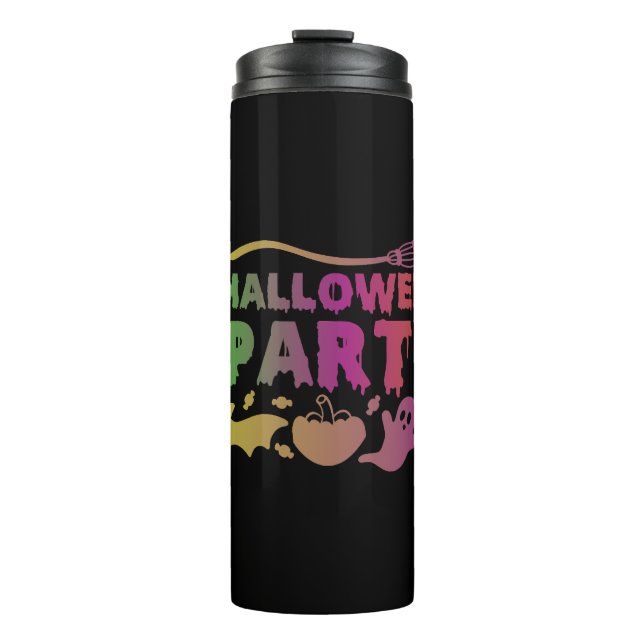 Halloween-Party Thermosbecher (Vorderseite)