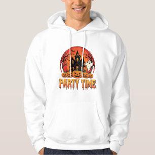 Halloween-Party-Time-Geist-Kürbis-Design_1 Hoodie