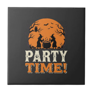 Halloween-Party-Time-Hexenkessel-Design_1 Fliese