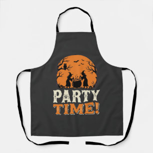 Halloween-Party-Time-Hexenkessel-Design_1 Schürze