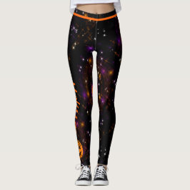 Halloween-Party-Trick oder behandeln Leggings Pump