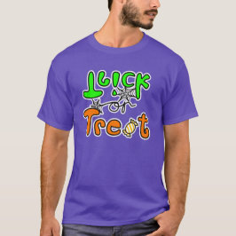 Halloween-Party Trick oder Trete T-Shirt