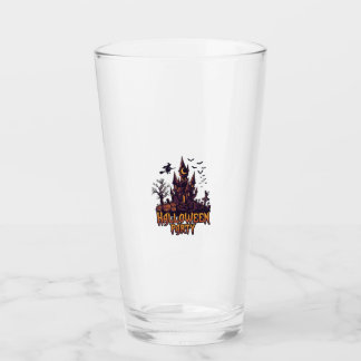 Halloween-Party Verlassenes Schloss Kürbisse Flede Glas